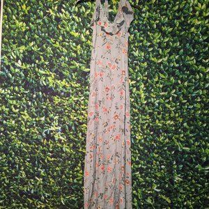 Ruffle Halter Neck Floral Jumpsuit